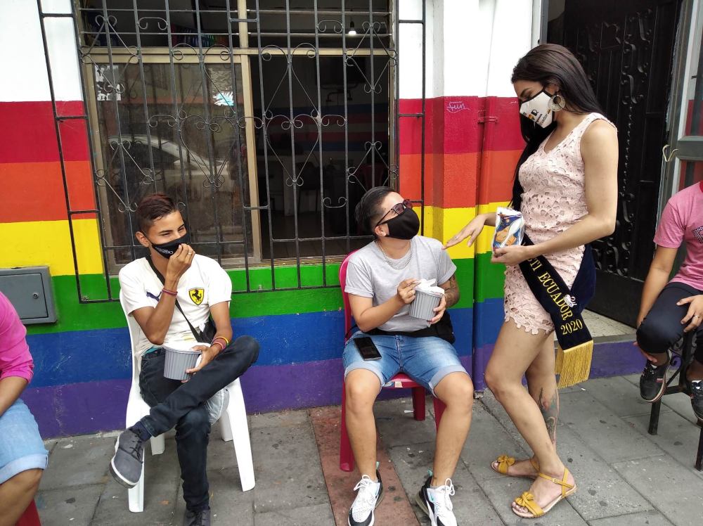 Inauguración del Primer Comedor Comunitario Trans en Guayaquil - Ecuador iniciativa de la Asociación Silueta X (12)