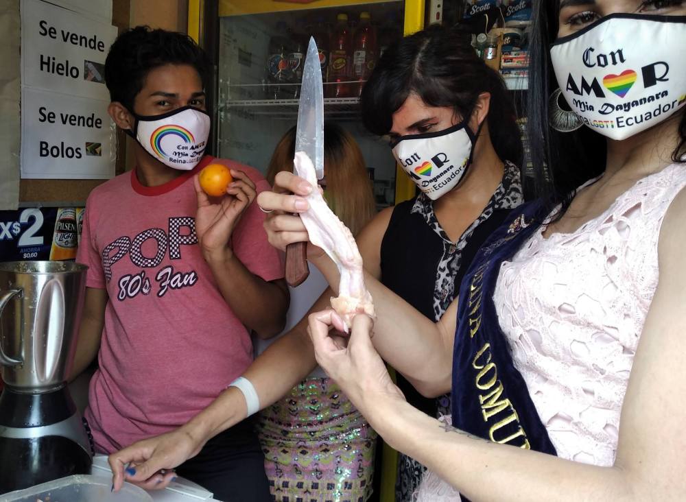 Inauguración del Primer Comedor Comunitario Trans en Guayaquil - Ecuador iniciativa de la Asociación Silueta X (17)