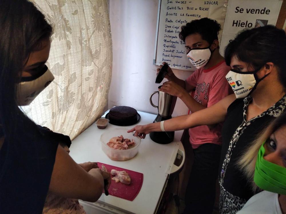 Inauguración del Primer Comedor Comunitario Trans en Guayaquil - Ecuador iniciativa de la Asociación Silueta X (3)